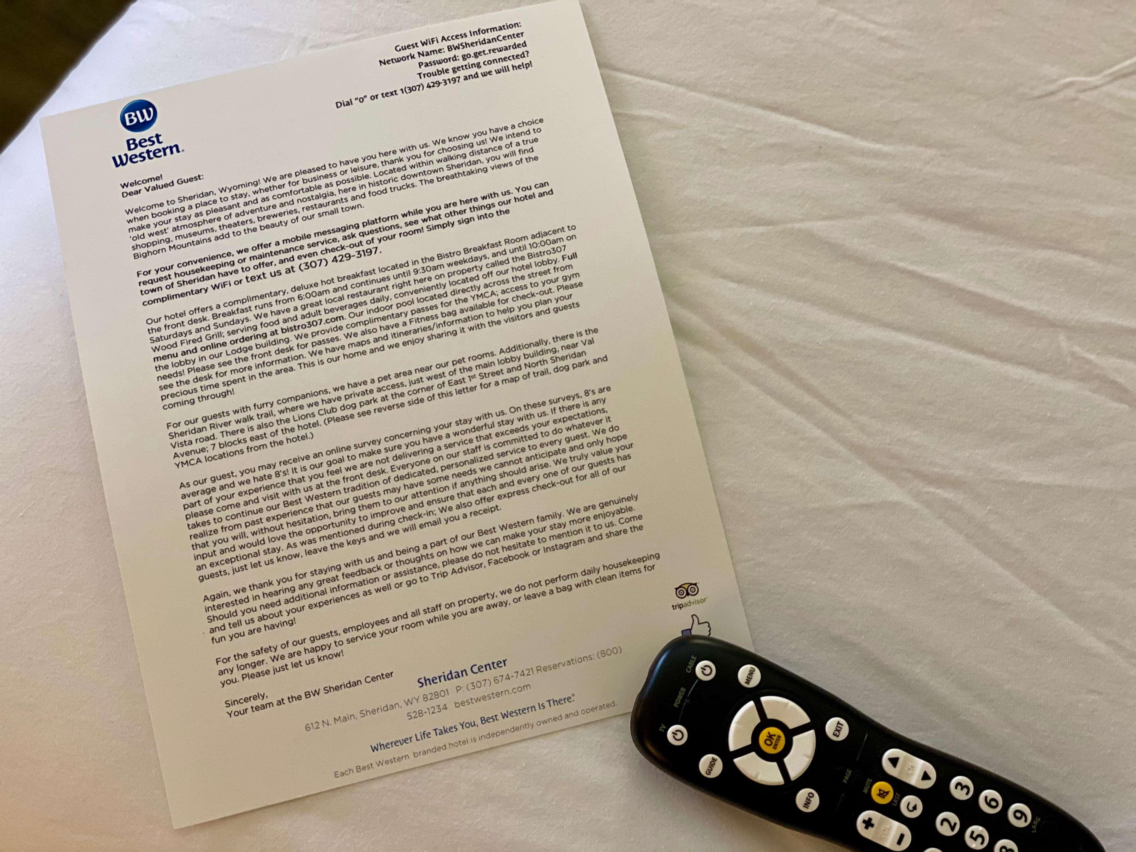 Best Western Sheridan Center Екстериор снимка